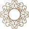 Ekena Millwork Reims Wood Fretwork Pierced Ceiling Medallion, Red Oak, 24"OD x 9 1/8"ID x 3/8"T CMWP24X24X0375RERO - alternate 5